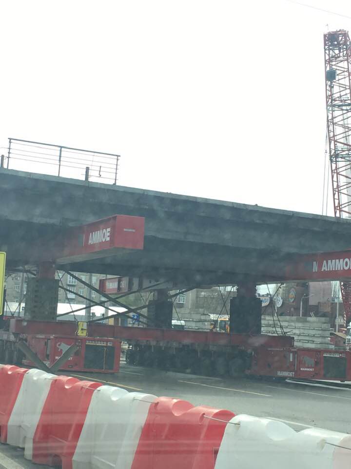 Кадри реконструкції Шулявського мосту