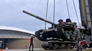 У Нідерландах на підбитому російському танку невідомі намалювали символ Z