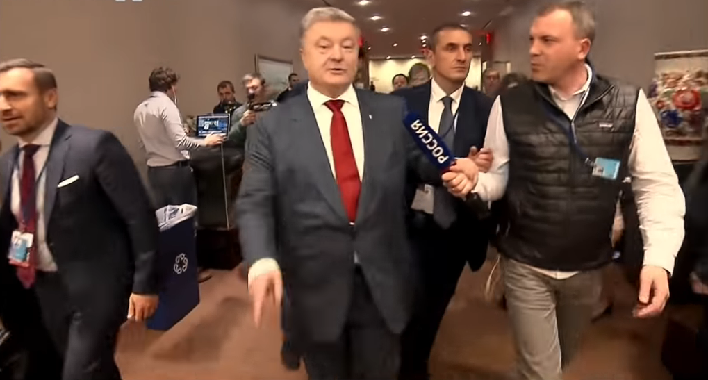 "Не даю интервью fake news!" Порошенко "розтоптав" російські ЗМІ на ГА ООН (ВІДЕО)