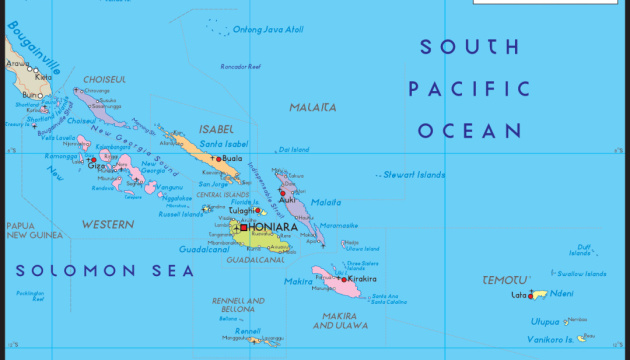 Потужний землетрус стався біля Соломонових островів