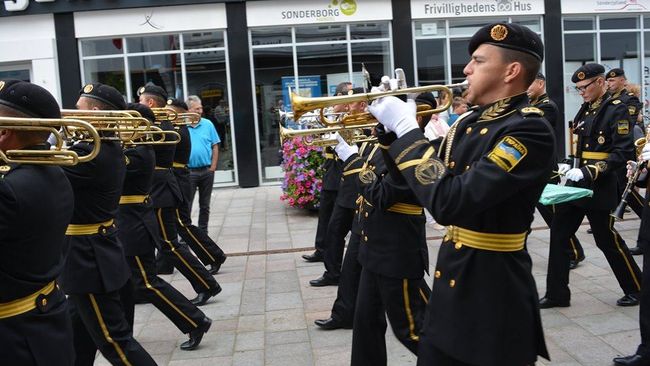 Український військовий оркестр взяв участь у марш-параді у Данії