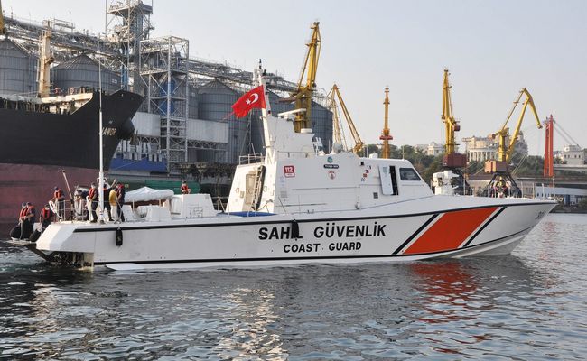 В Одеський порт з дружнім візитом зайшов катер берегової охорони Туреччини