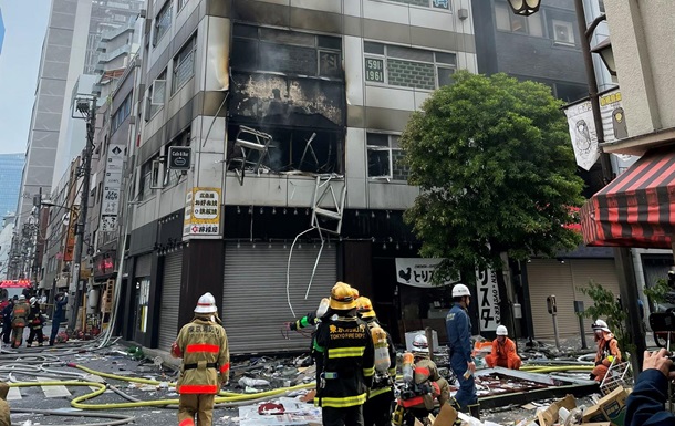 У центрі Токіо пролунав вибух і виникла пожежа